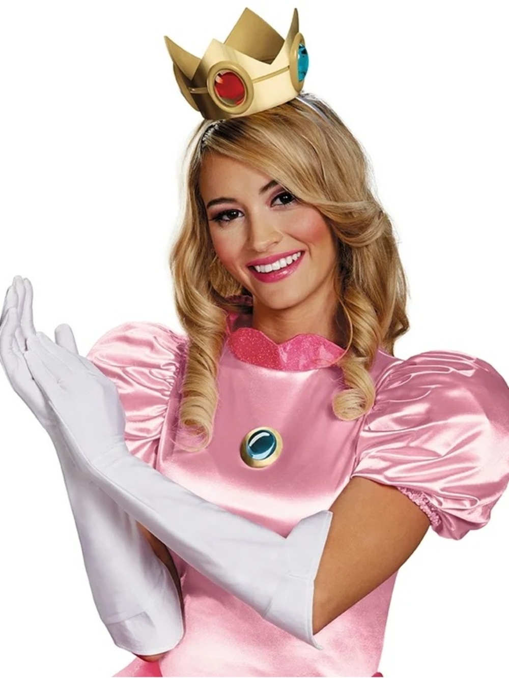 👑🍑Women’s Nintendo Princess Peach Costume - Picture 2 of 8